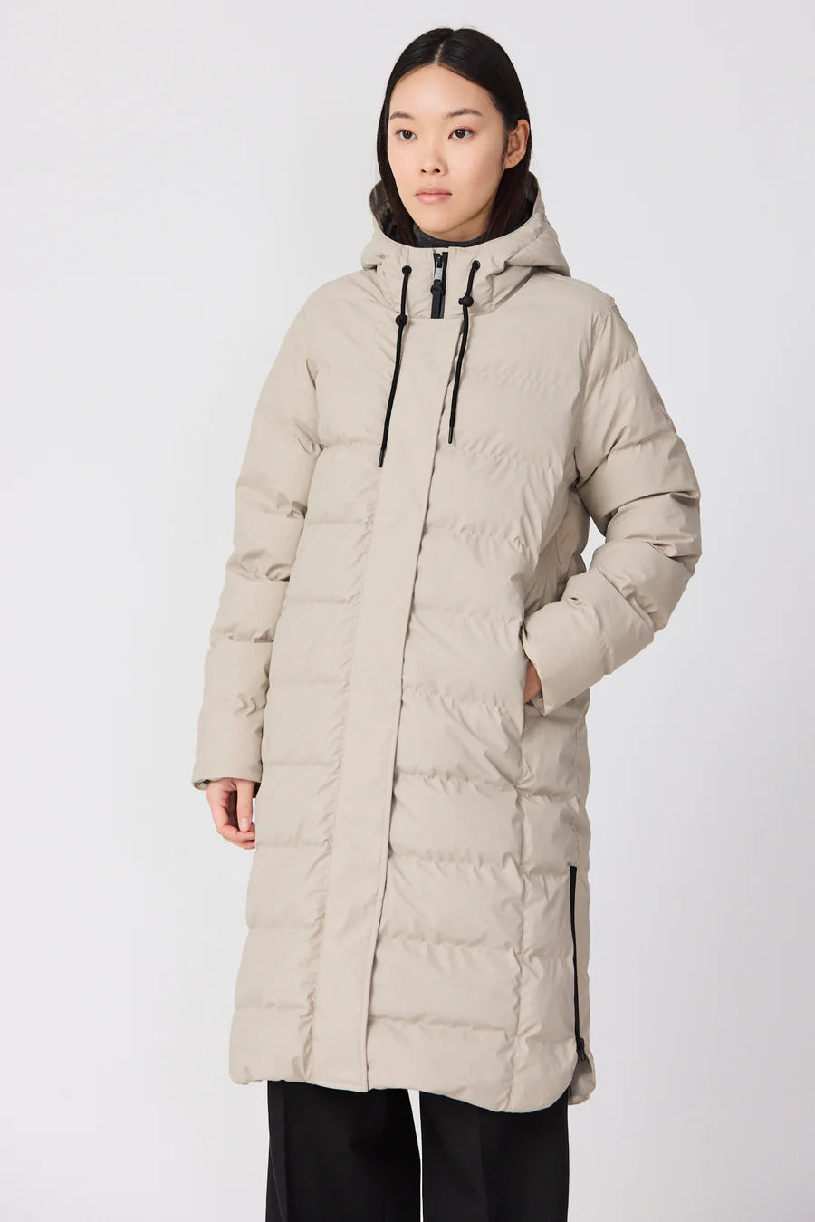 Tanta Puddle Stone Grey Coat