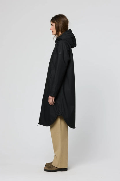 Tanta Ice Black Raincoat T3286