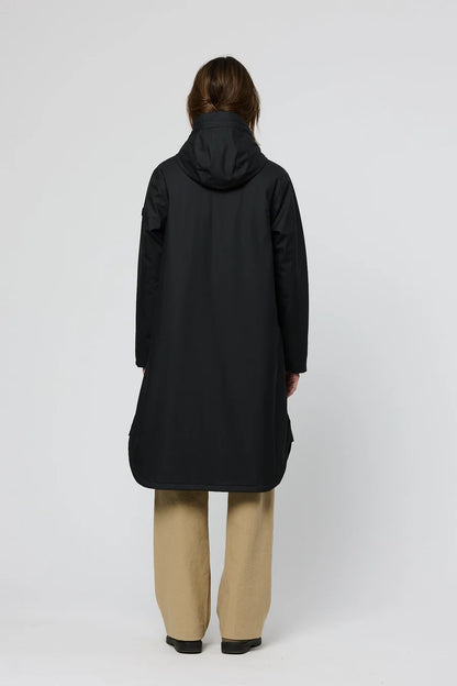 Tanta Ice Black Raincoat T3286