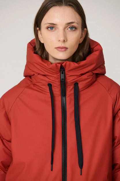 Tanta Rime Red Ochre Coat T3288