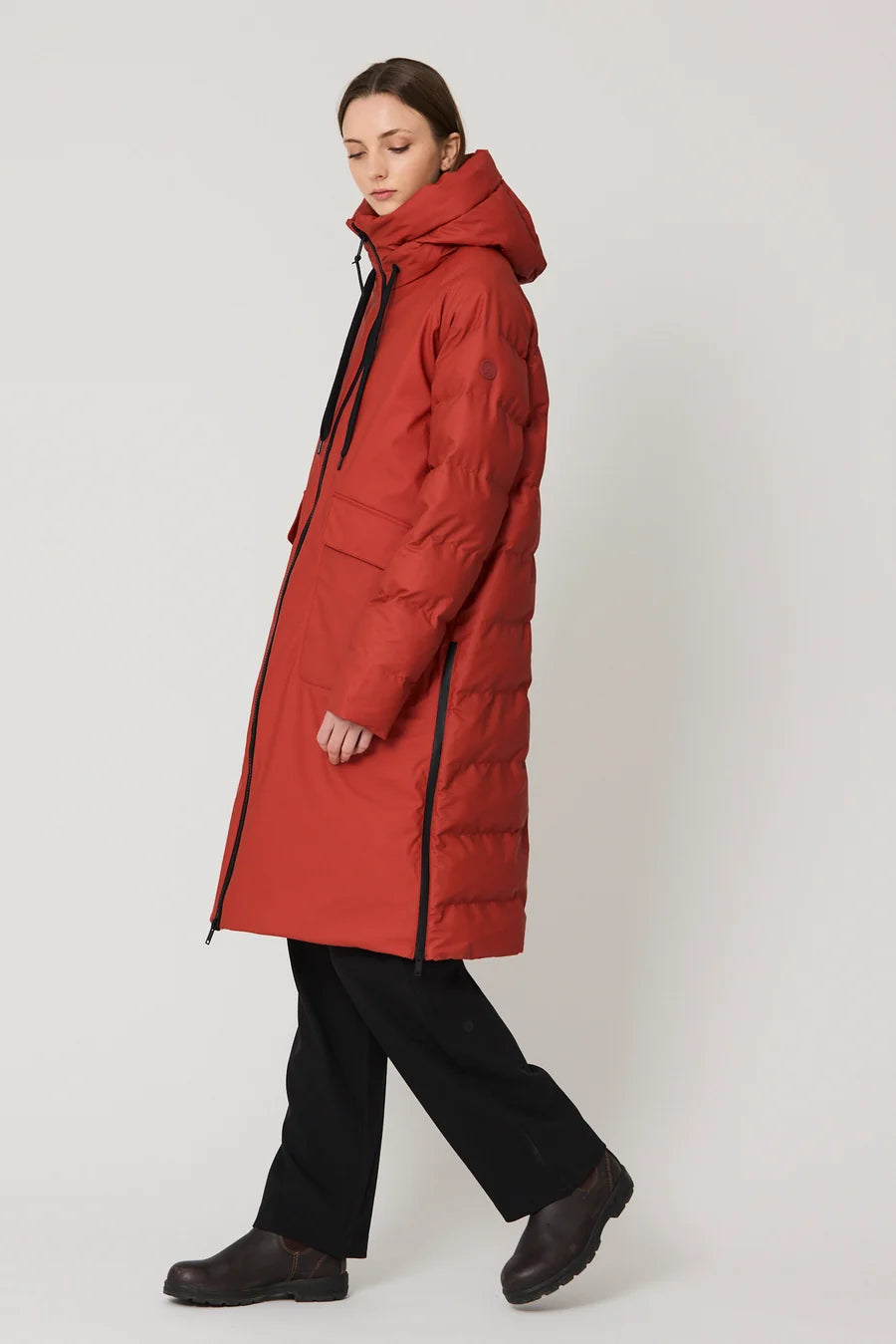 Tanta Rime Red Ochre Coat T3288