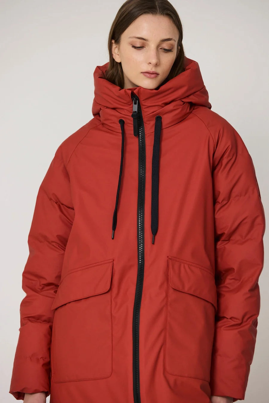 Tanta Rime Red Ochre Coat T3288