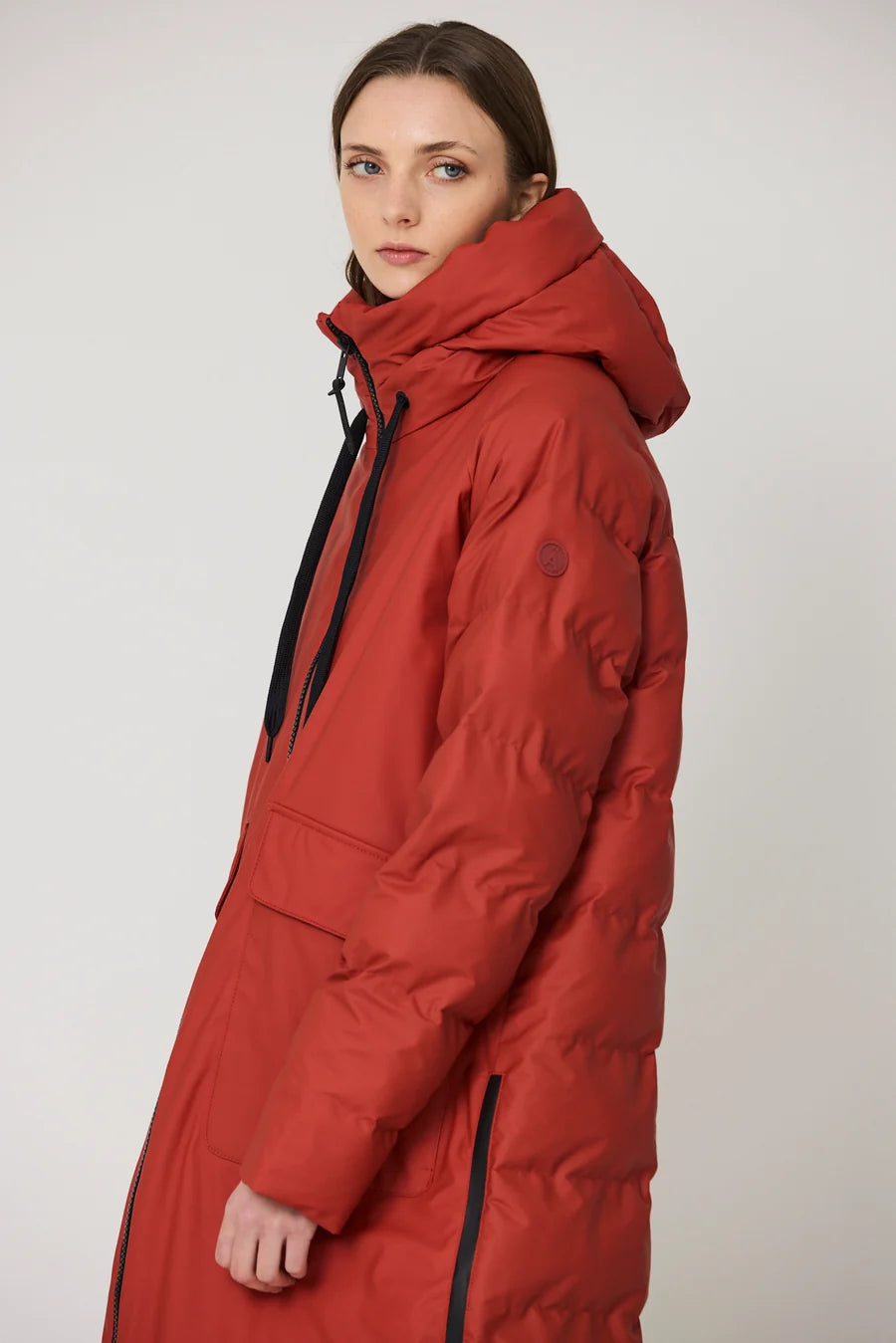 Tanta Rime Red Ochre Coat T3288