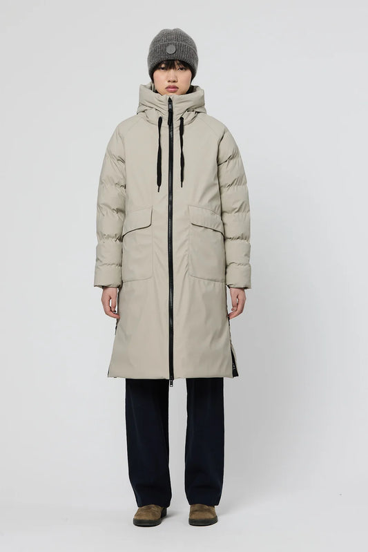 Tanta Rime Stone Grey Coat T3288