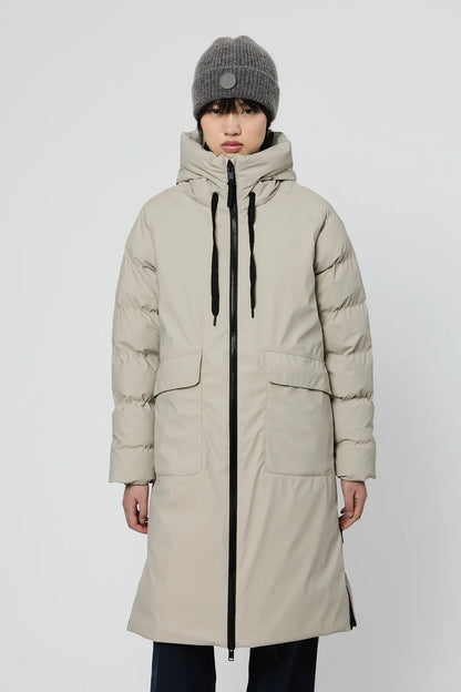 Tanta Rime Stone Grey Coat T3288