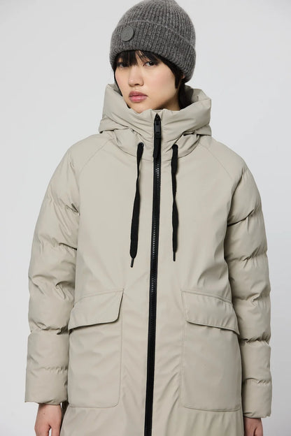 Tanta Rime Stone Grey Coat T3288