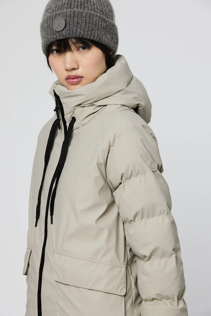 Tanta Rime Stone Grey Coat T3288