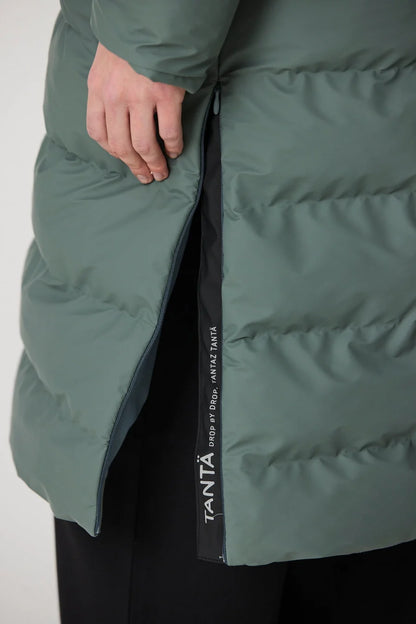 Tanta Glaze Balsam Green Puffer Coat T3318