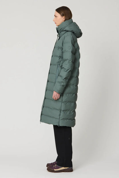 Tanta Glaze Balsam Green Puffer Coat T3318