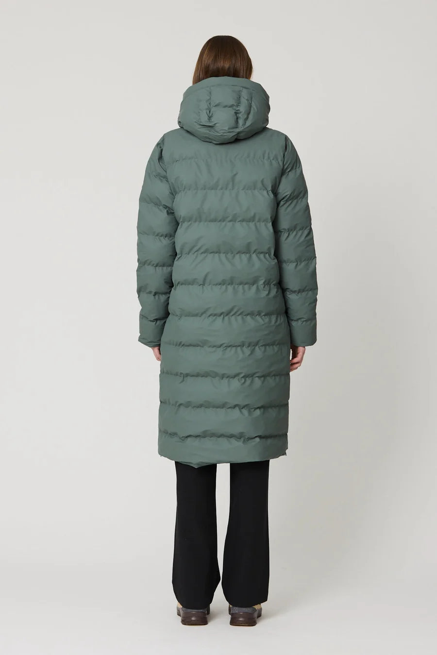 Tanta Glaze Balsam Green Puffer Coat T3318
