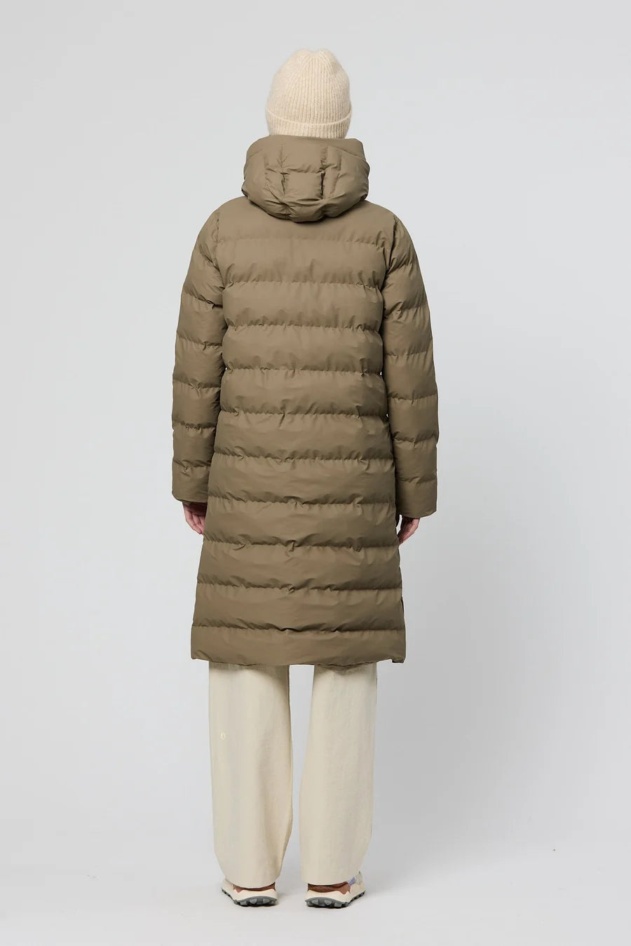 Tanta Glaze Brindle Puffer Coat T3318
