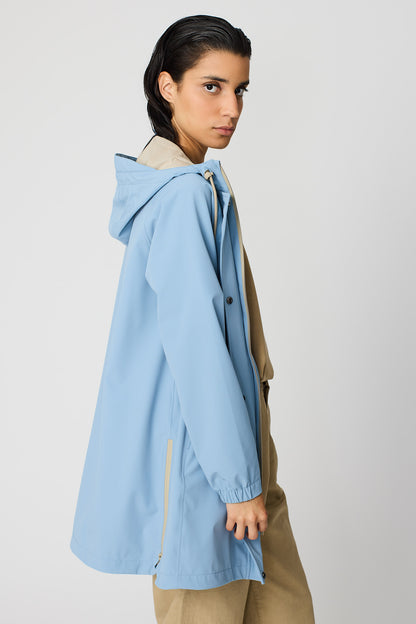 Tanta Neboa Faded Denim Raincoat