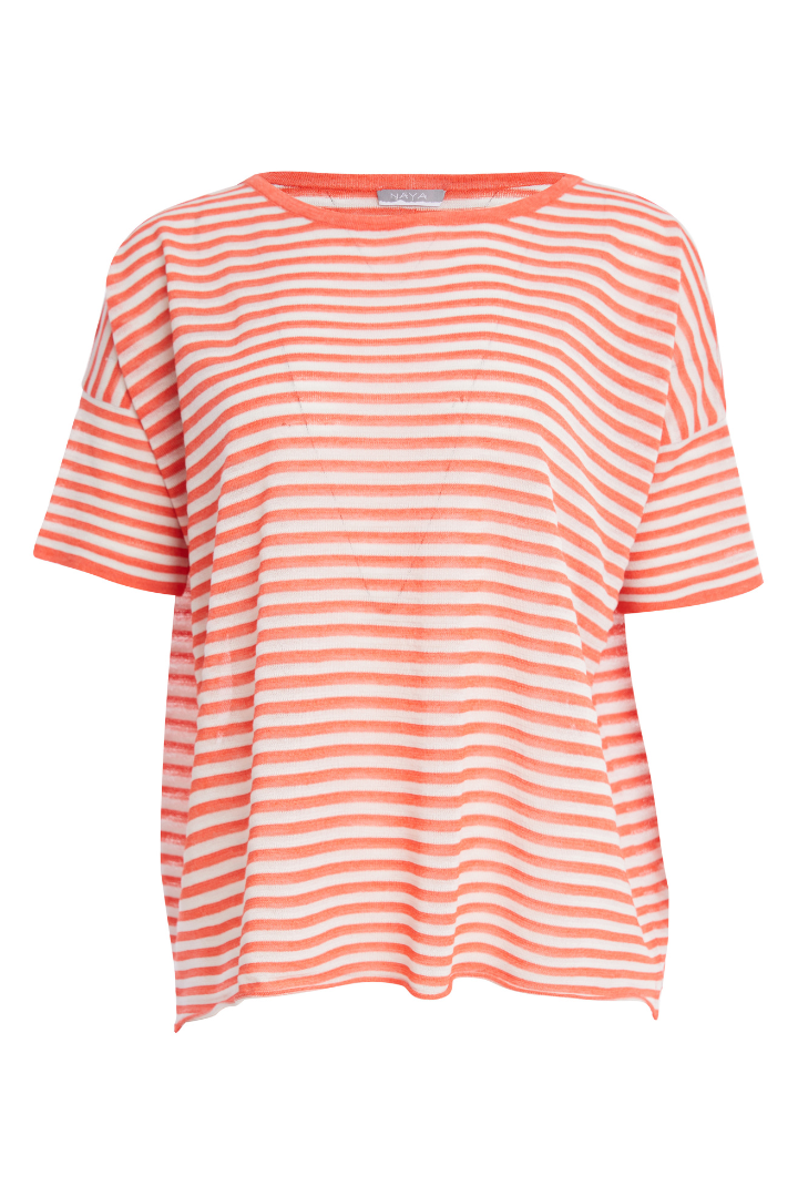 Naya Camelia Stripped Knit Top