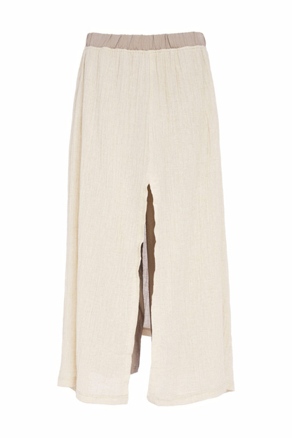 Naya Pebble Over Layer Pull-Up Trouser