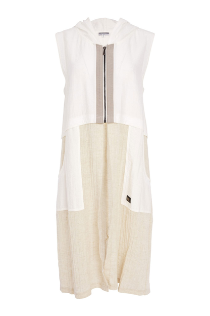 Naya Pebble Hooded Waistcoat