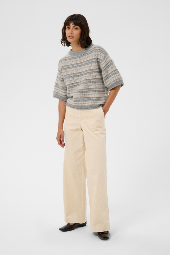 Part Two Cerys French Grey Pullover