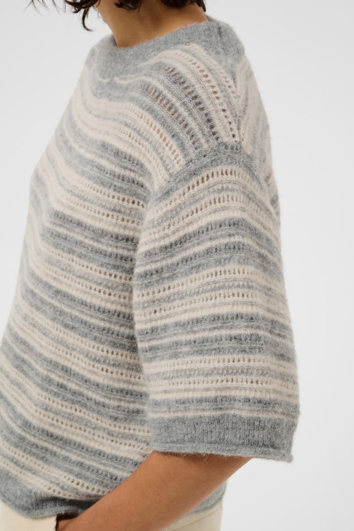 Part Two Cerys French Grey Pullover