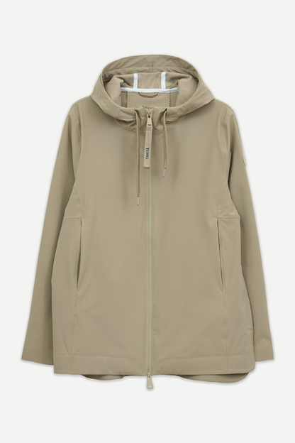 Tanta Jala Stone Grey Raincoat