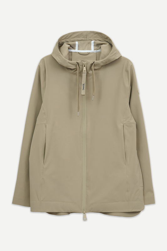 Tanta Jala Stone Grey Raincoat