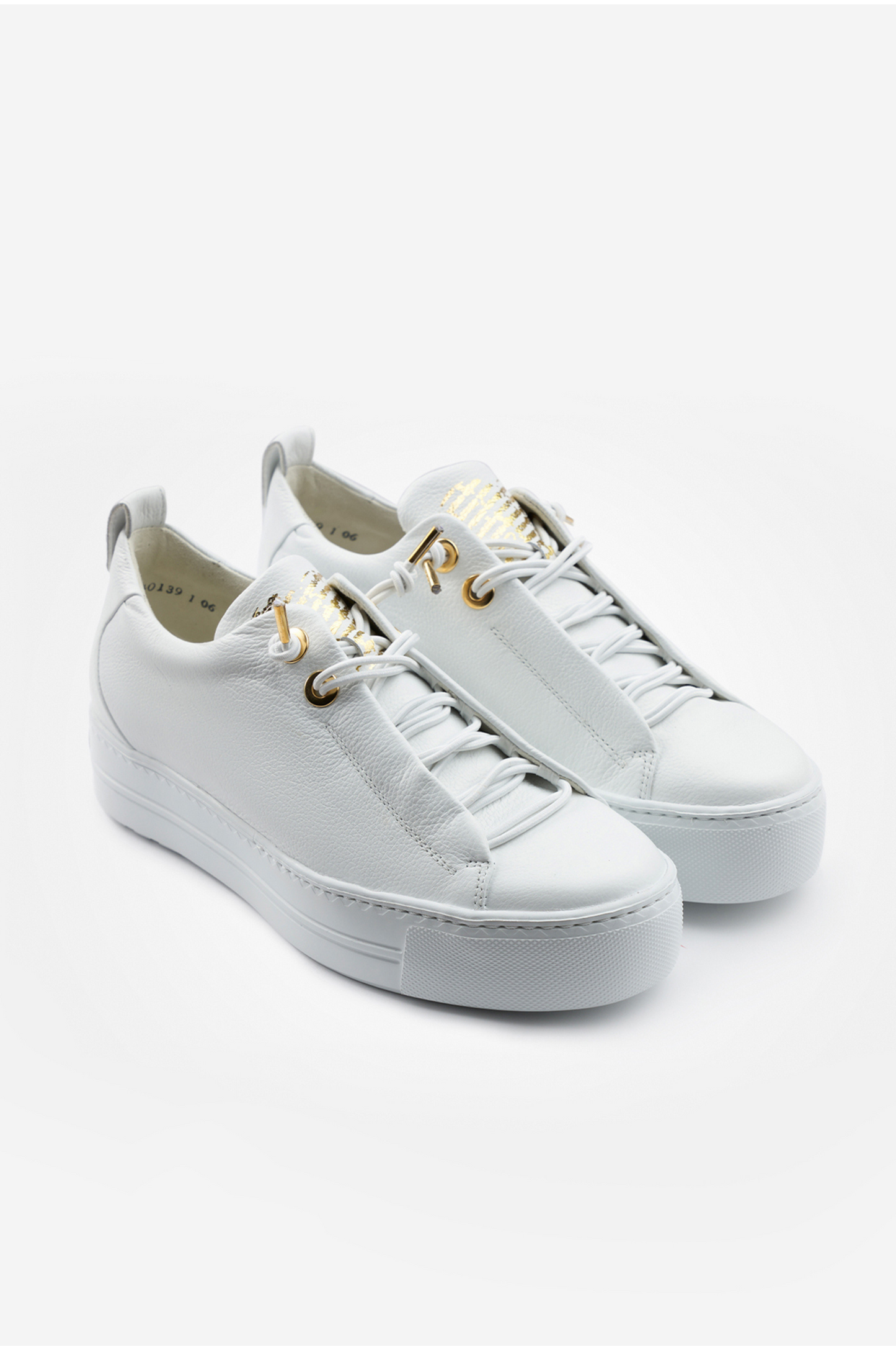 Paul Green Maincalf White/ Gold Pauls