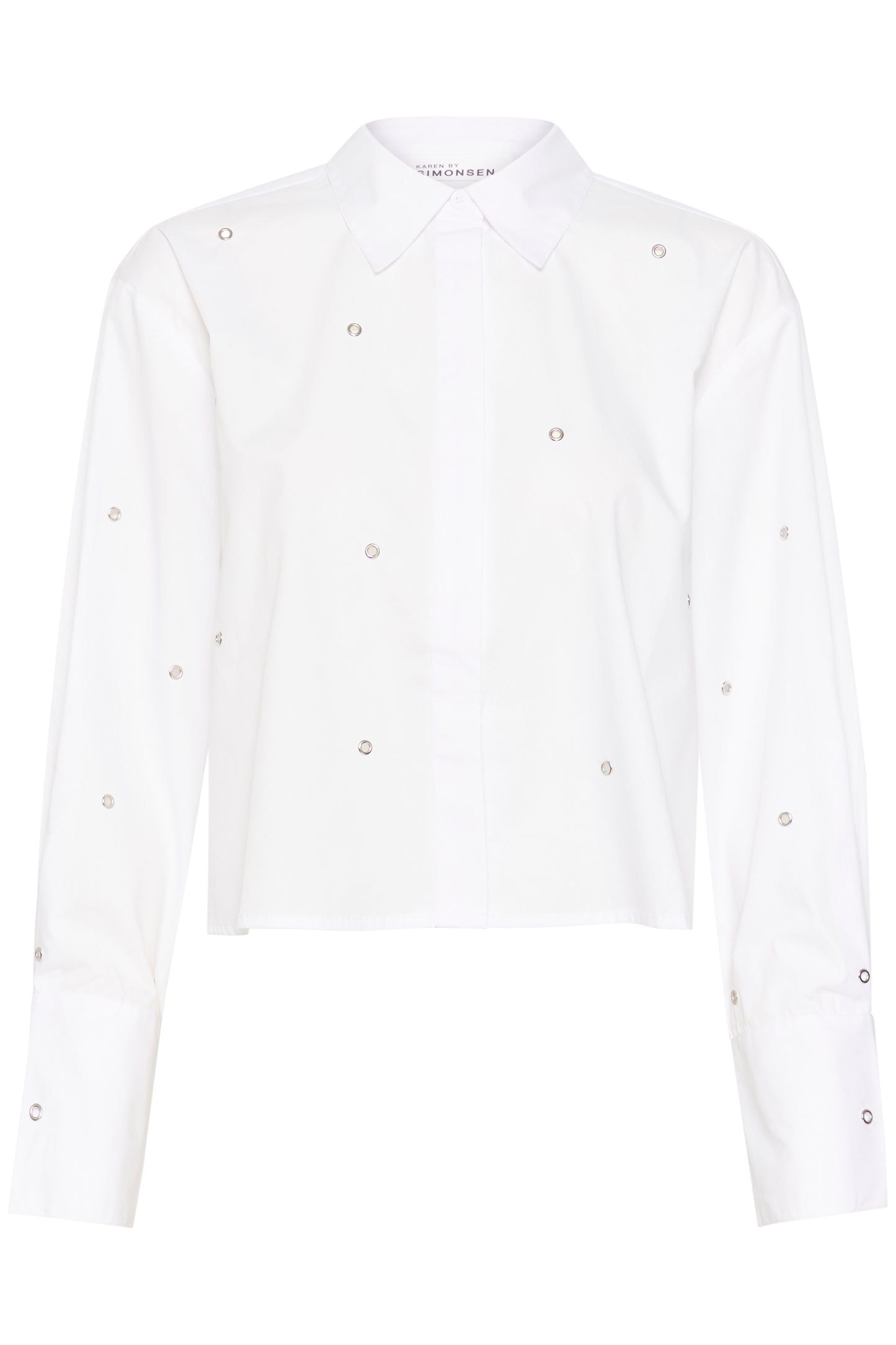 Karen By Simonsen Roysin White Short Shirt