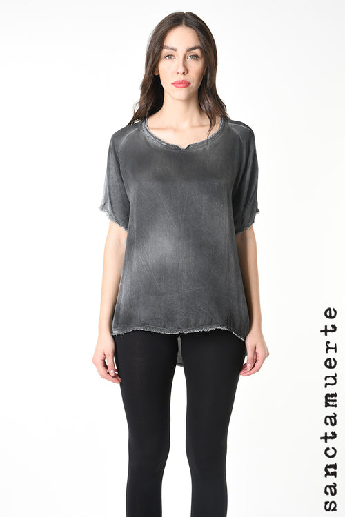 Sanctamuerte Grey Storm Top