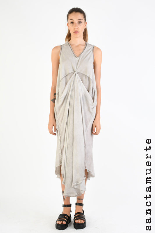 Sanctamuerte Desert Dress /Gathered Front