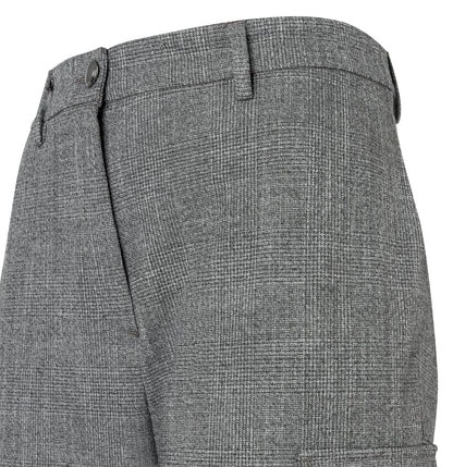 Mac Rahel Cargo Platinum Grey Trousers