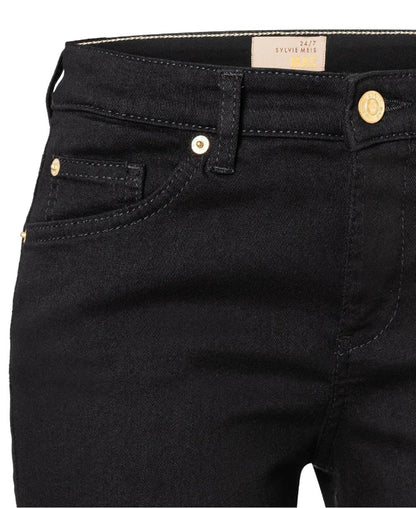 Mac Rich Culotte Black Jeans