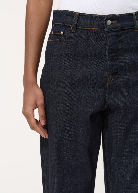 Humility GINGER-D Raw Dark Blue Jeans