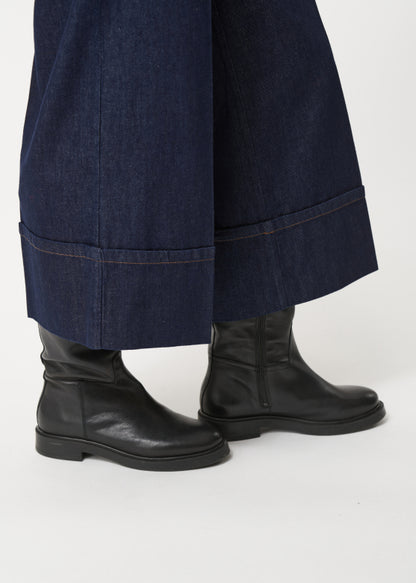 Humility SOPHIO-D Denim Blue Crop Trouser