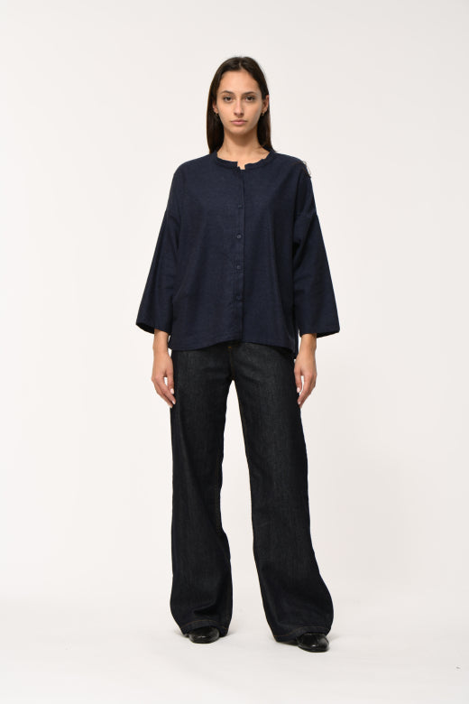 Humility TIRIANE Marine Shirt