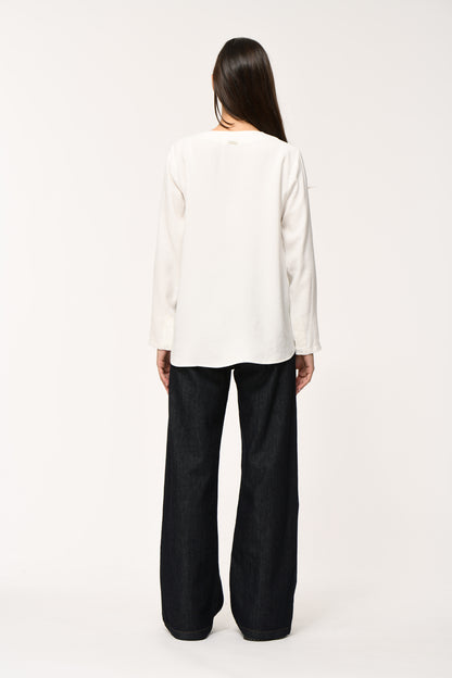 Humility KUJA Ecru Blouse