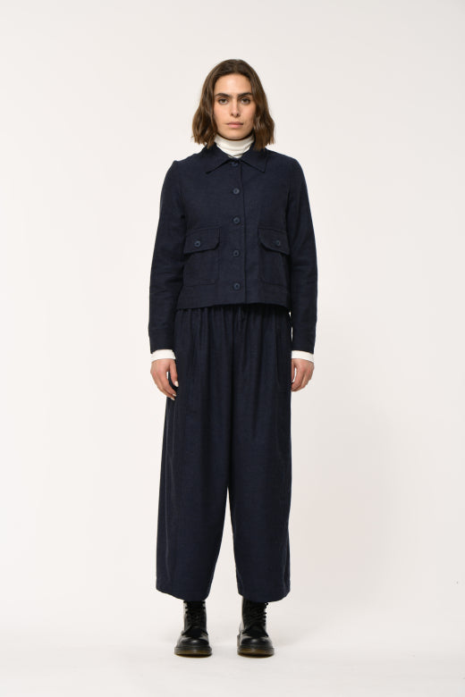 Humility KAZUKO Marine Short Jacket