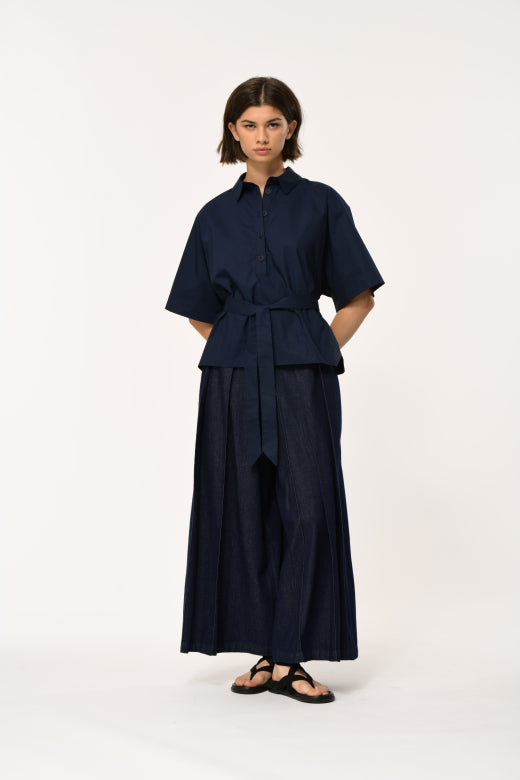 Humility LIMA Navy Shirt w/Belt