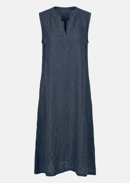 Humility BONITAR-L Navy Linen Dress