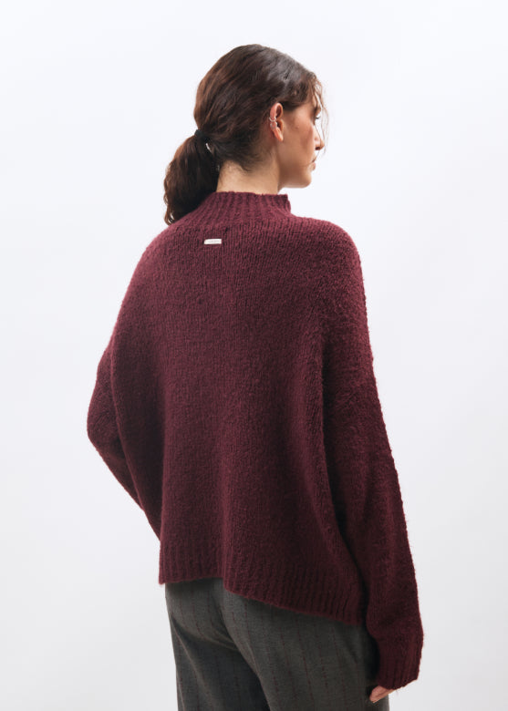 Humility CODYN Burgundy Pocket Jumper